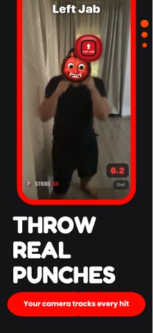 StrikeLab: Boxing Workout AI Screenshot 1 of 4
