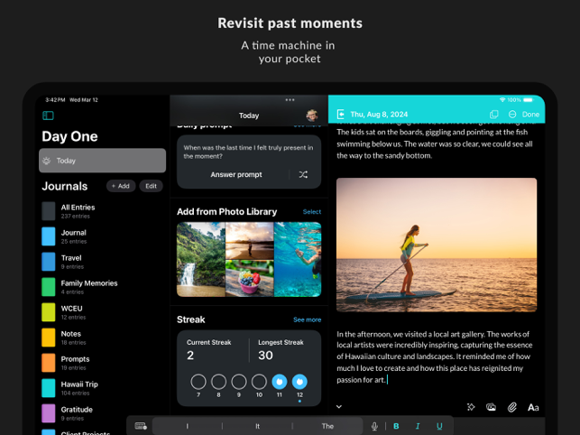 ‎Day One Journal: Private Diary Screenshot
