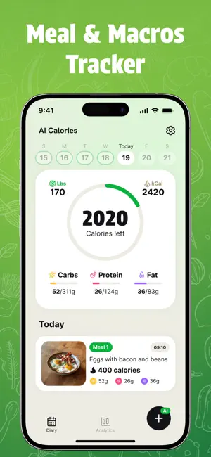 AI Calories: Scanner & Counter screenshot 3