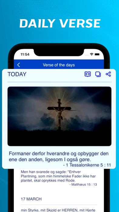 Danish Bible Screenshot