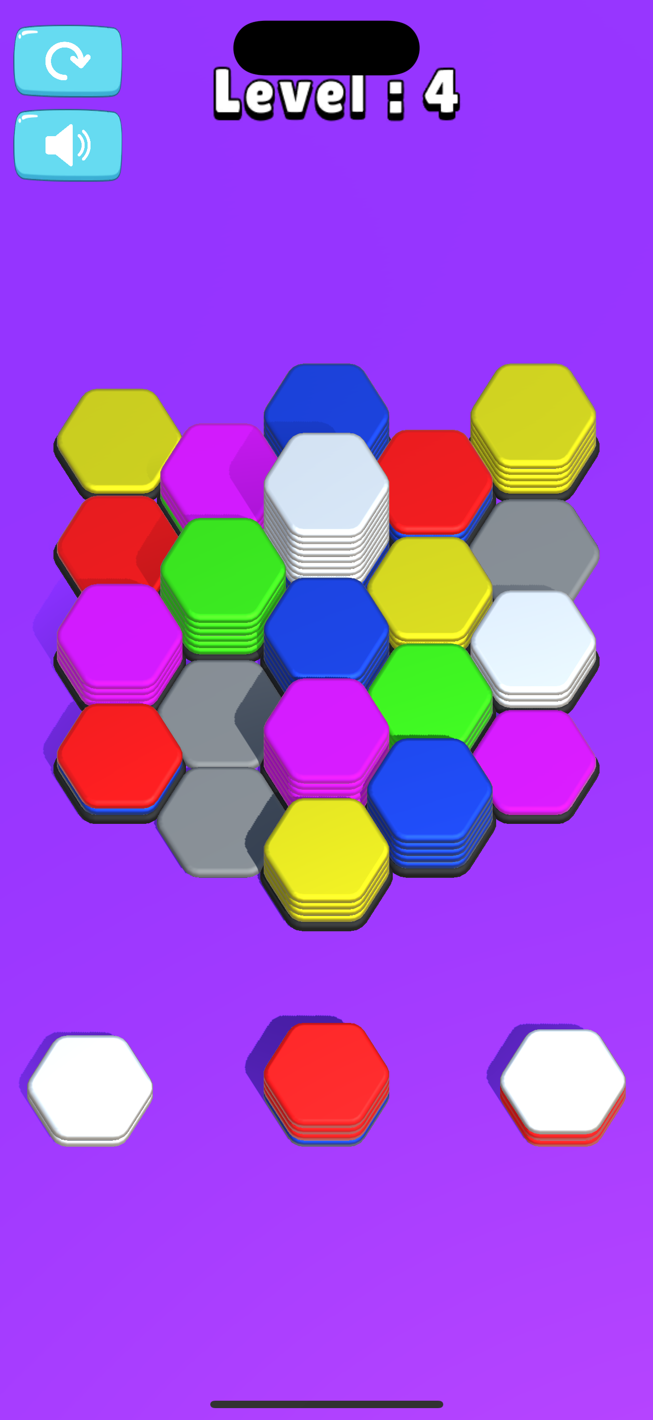 Hexa Sort 3D - Color Puzzle screenshot 2