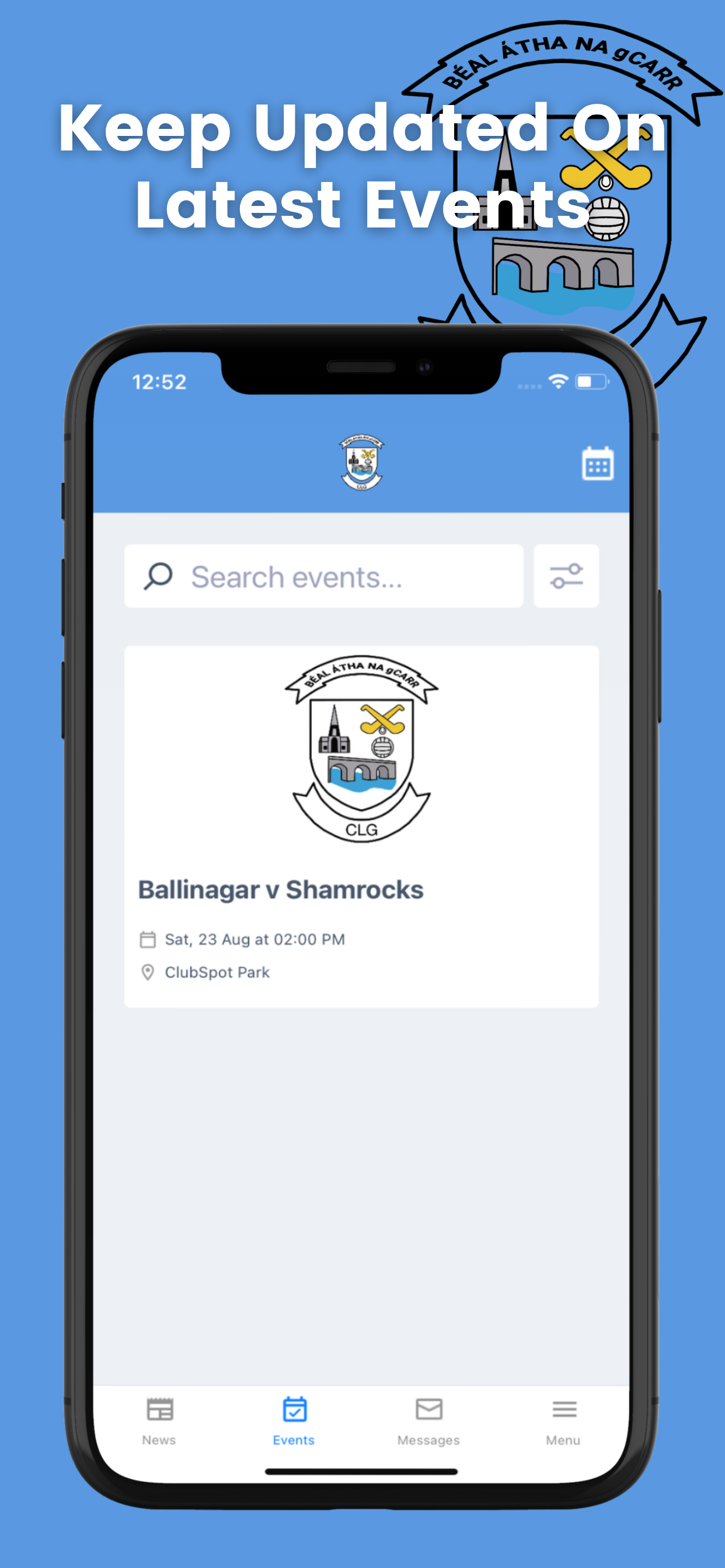 Ballinagar GAA screenshot 3