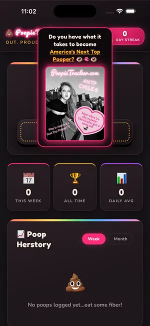 poopie tracker screenshot 2