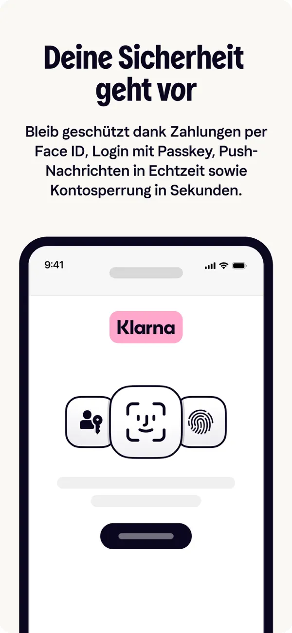 Klarna: Verwalte Geld smarter iPhone App Screenshot 7 – Finanzen