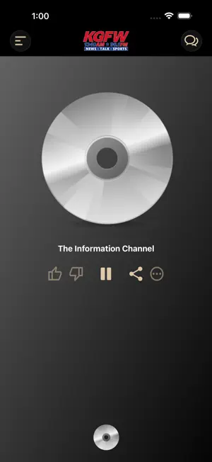 KGFW 1340 AM / 96.1 FM screenshot 1