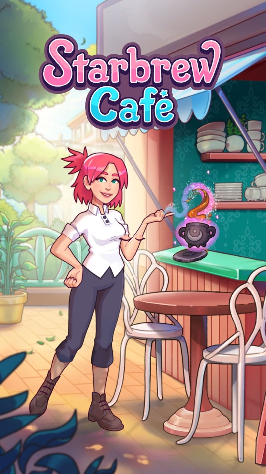 #1. Starbrew Cafe: Mystical Merge (iOS) Bởi: Extra Dimension Games Inc.