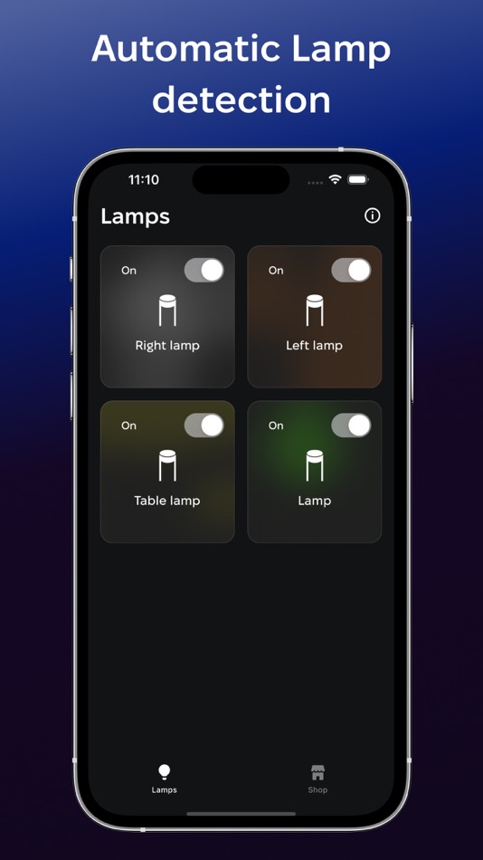 #4. LED light control home (iOS) 由: Roma Novakov