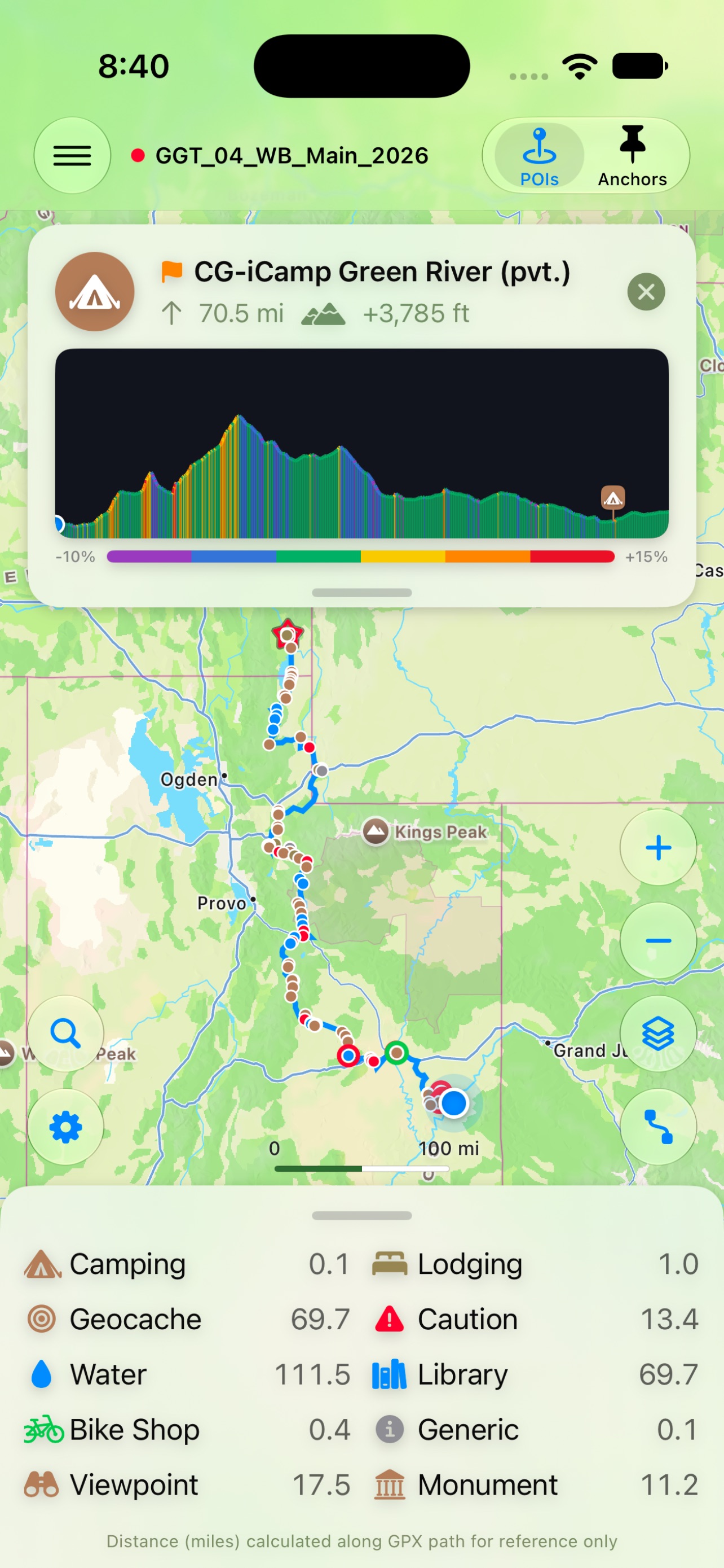 Screenshot 1 of POI Navigator