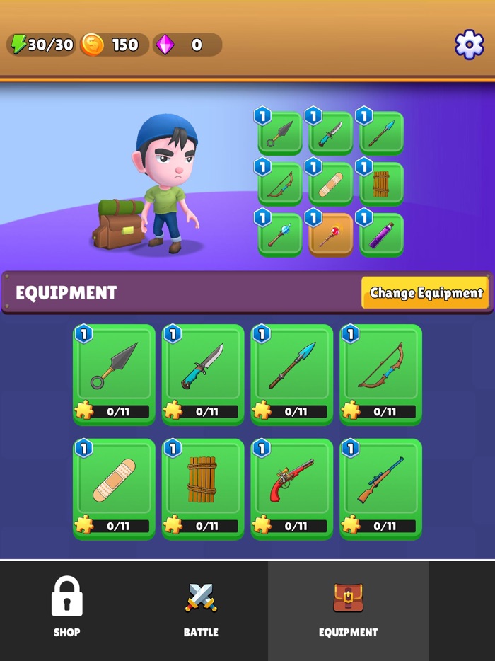 Monster Rush Backpack battle