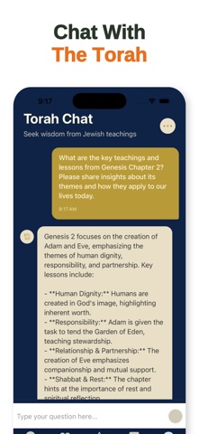 Torah Chat - Hebrew Bible screenshot