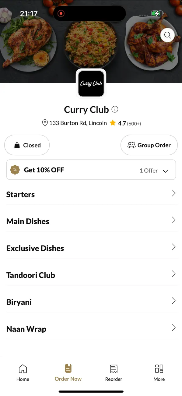 Screenshot #2 pour Curry Club,