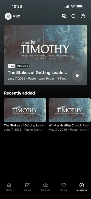 Rooted Bible Church screenshot 4