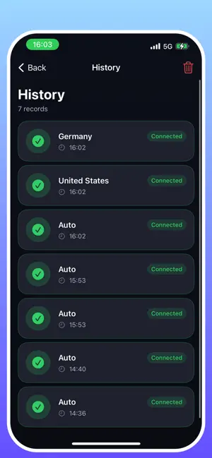 VPN - безопасный ВПН iPhone screenshot 5