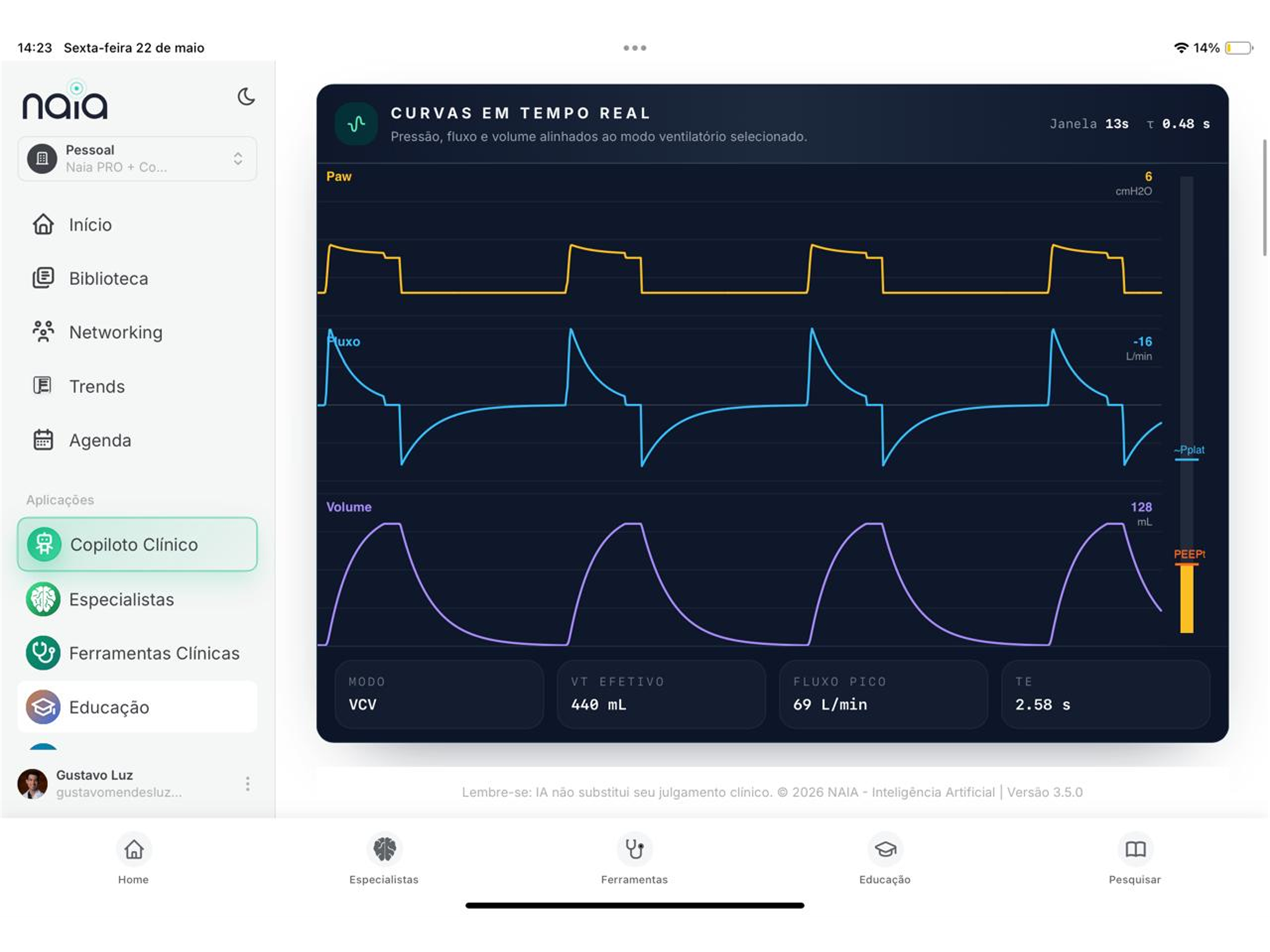 Naia - IA Clínica para Médicos screenshot 19