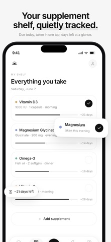 DailyVita: Supplement Tracker screenshot