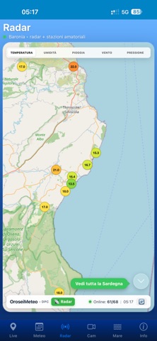 OroseiMeteo screenshot