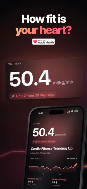 VO2 max Hero - AI Tracker screenshot 1