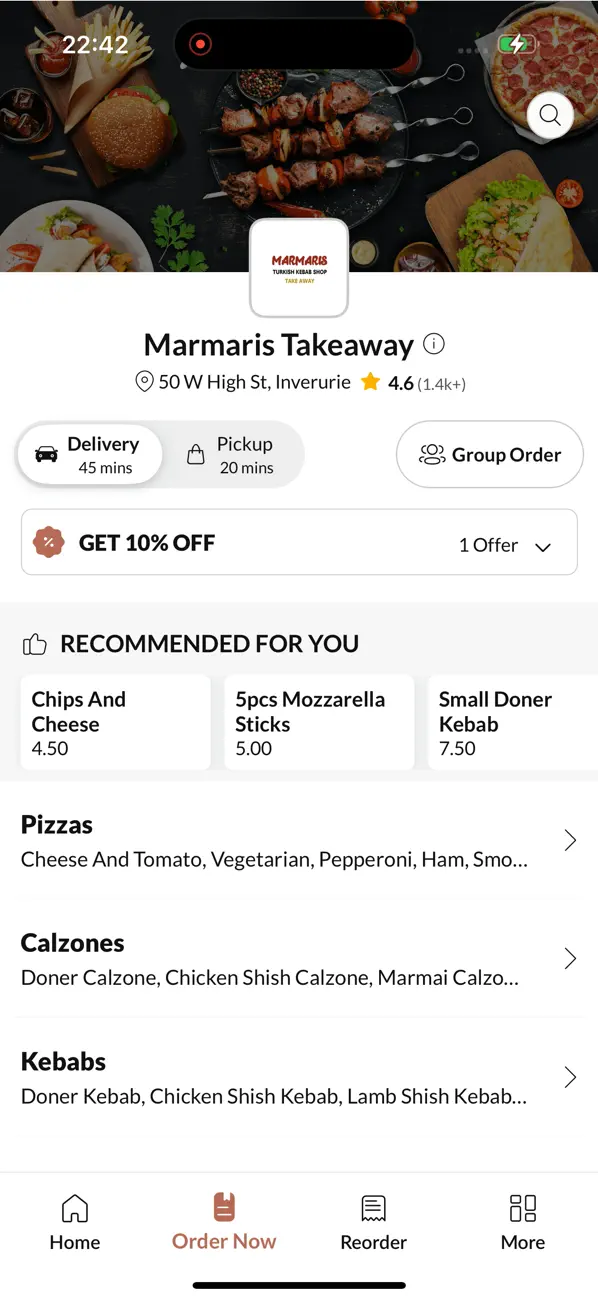 Screenshot #2 pour Marmaris Takeaway Inverurie