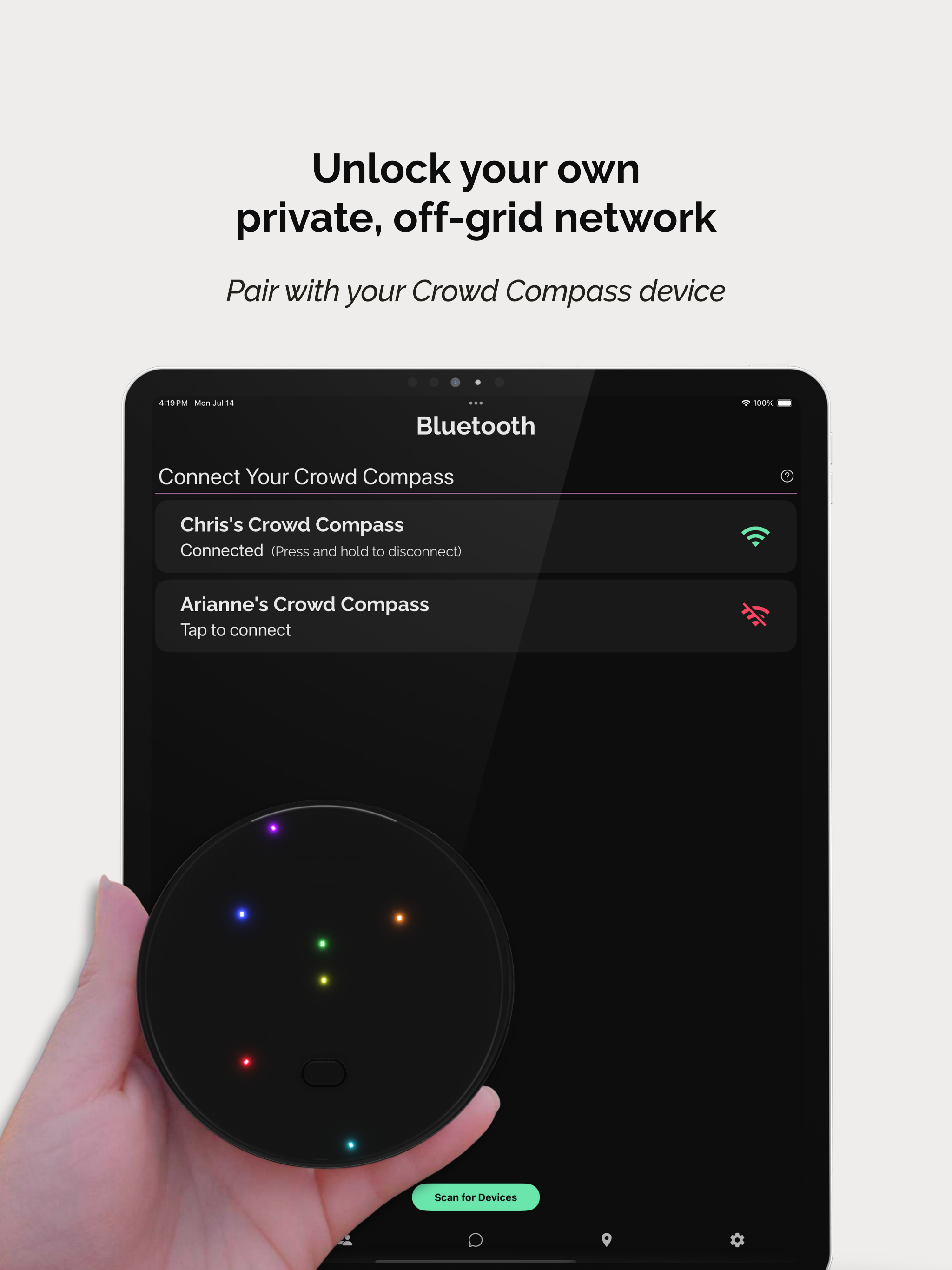 Crowd Compass Companion App