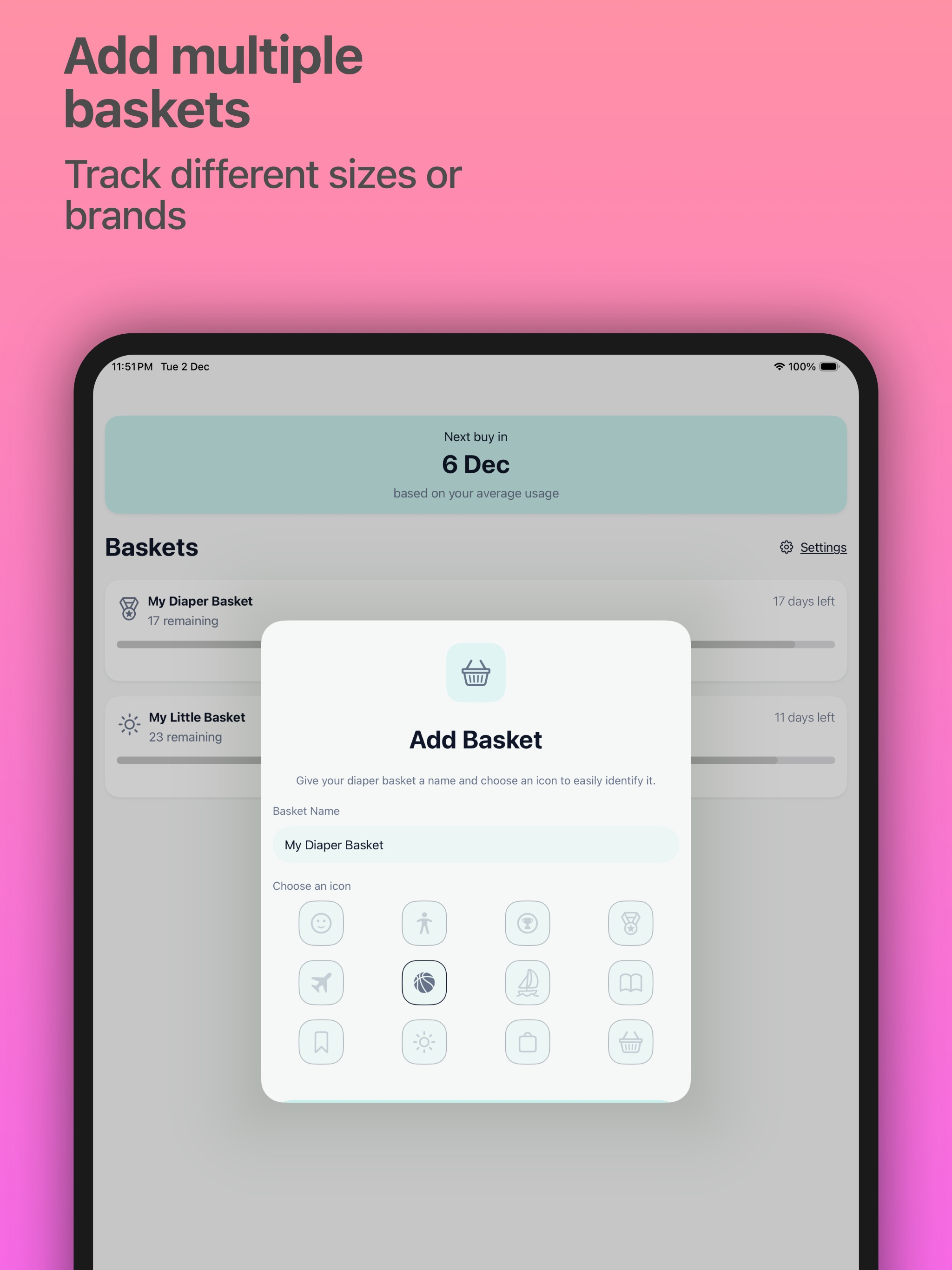 Diaper Tracker & Reminder screenshot 8