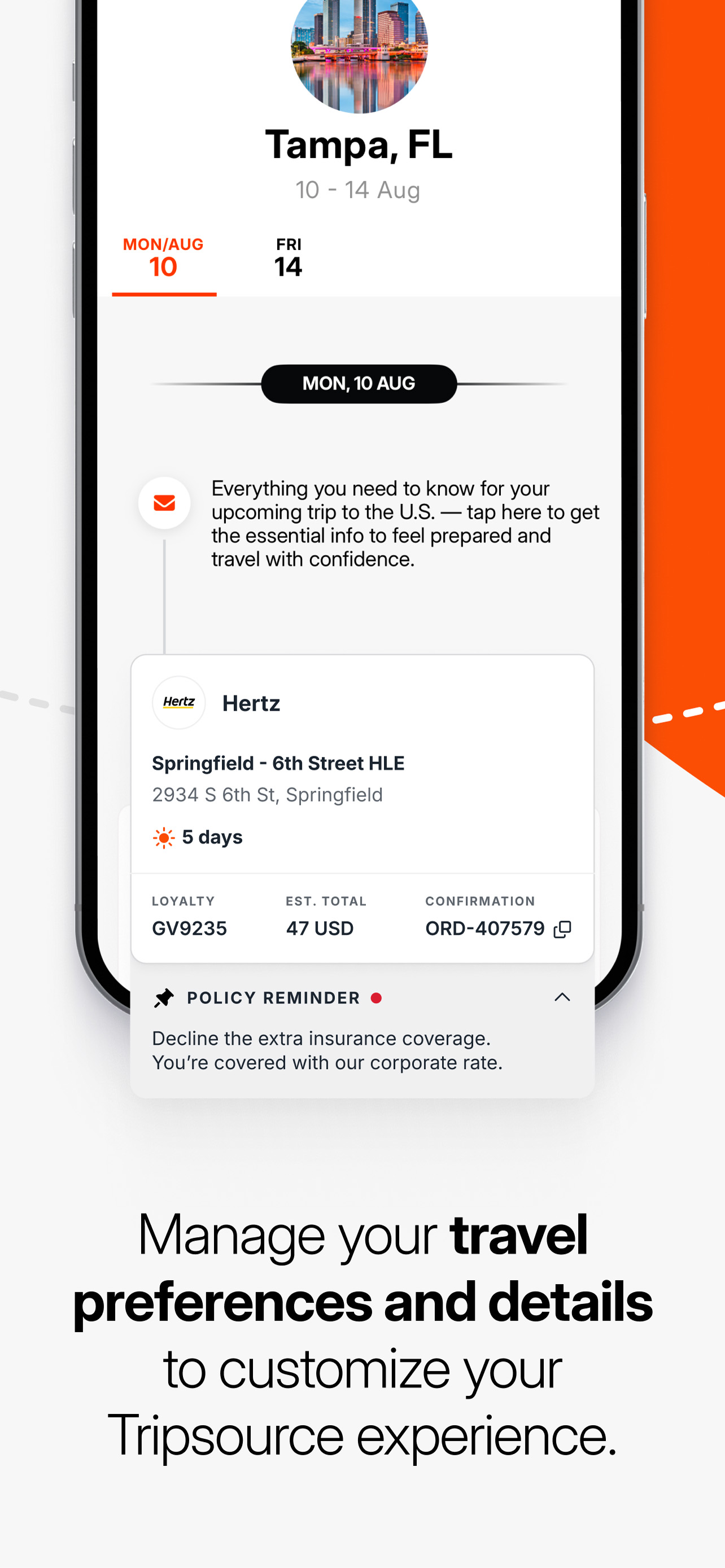 Tripsource screenshot 4