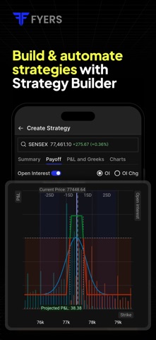 FYERS: Stocks & Option Trading iPhone screenshot