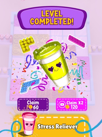 Coffee Mania- Block Jam Puzzle iPad screenshot