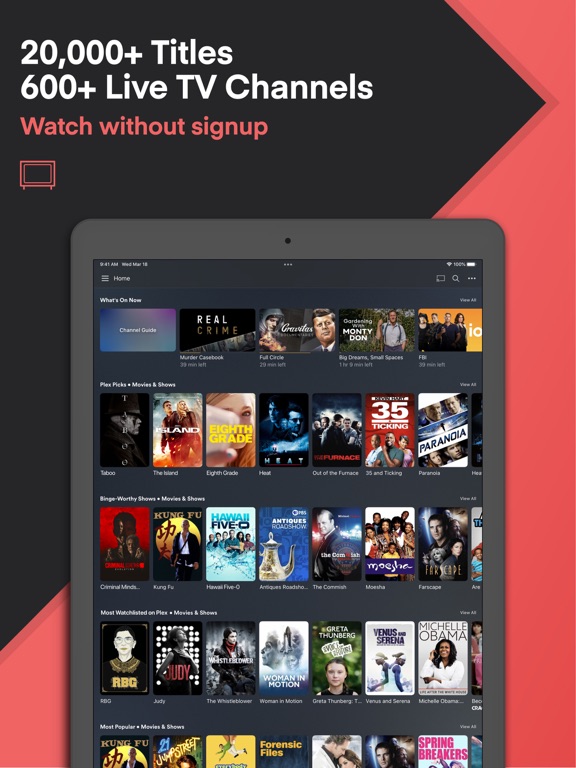 Screenshot #2 for Plex: Watch Live TV and Movies