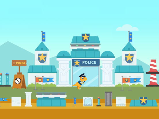 Screenshot #4 for Dinosaur City: Building Games