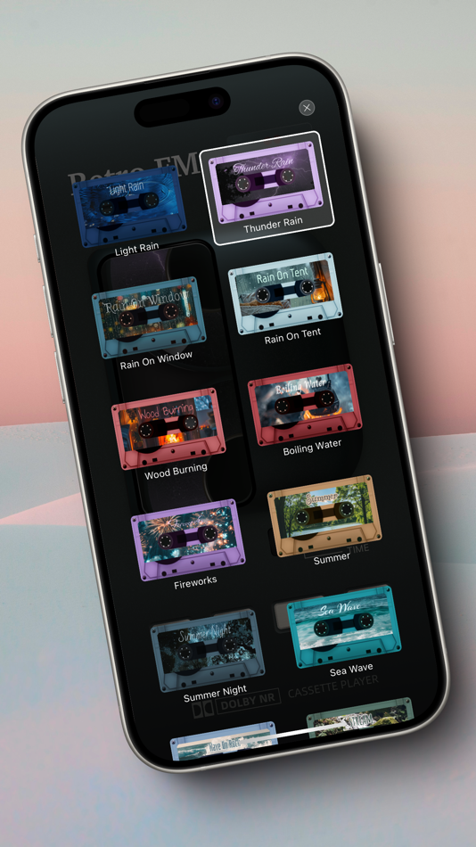 #3. Retro FM - relax & sleep sound (iOS) Podle: 香铭 于