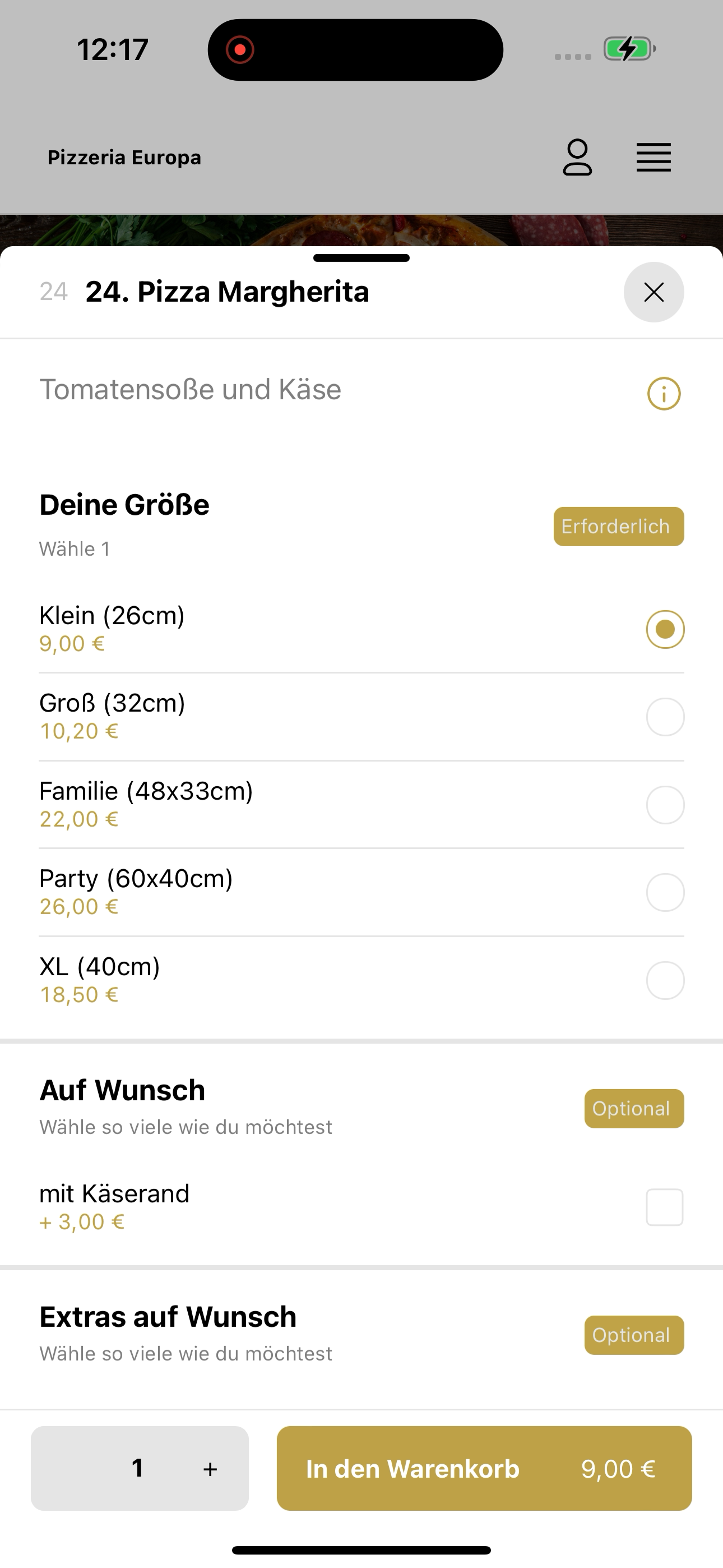 Pizzeria Europa Bad Kissingen screenshot 8