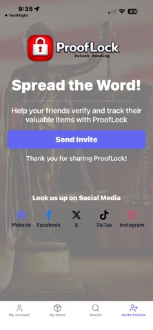 ProofLock screenshot