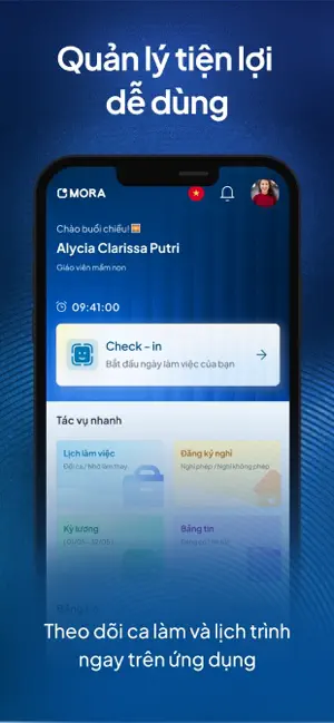 MORA HRM screenshot 2