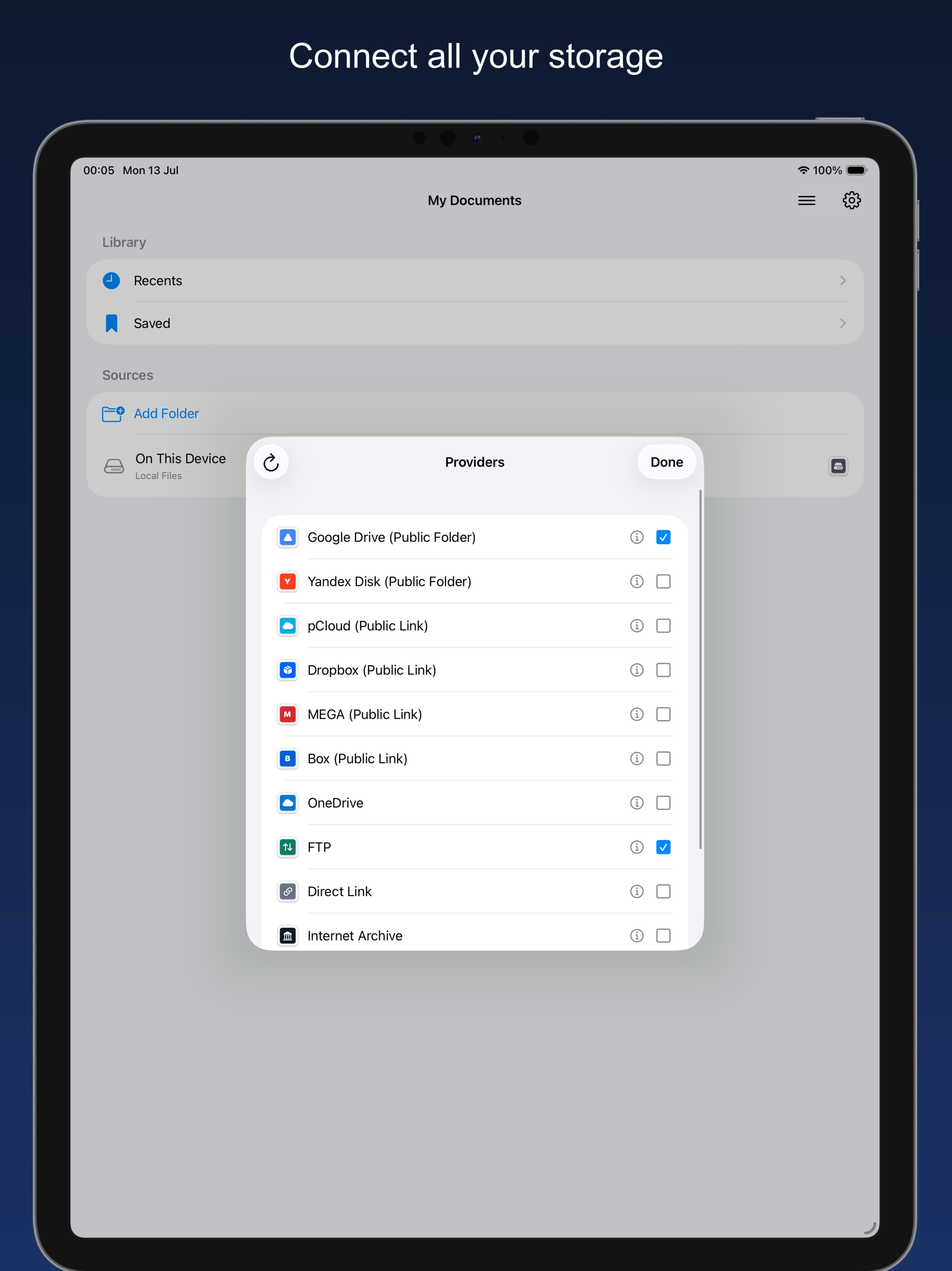Open Hub: File Browser screenshot 7