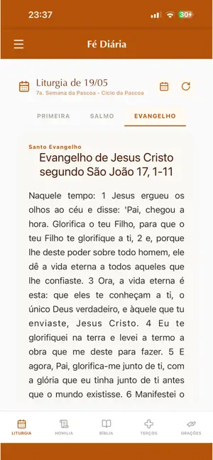 Fé Diária screenshot 1