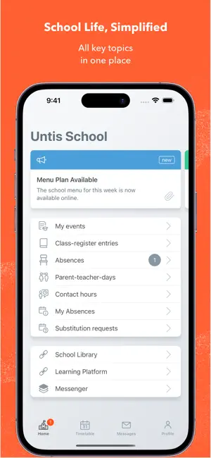 Untis Mobile screenshot 2