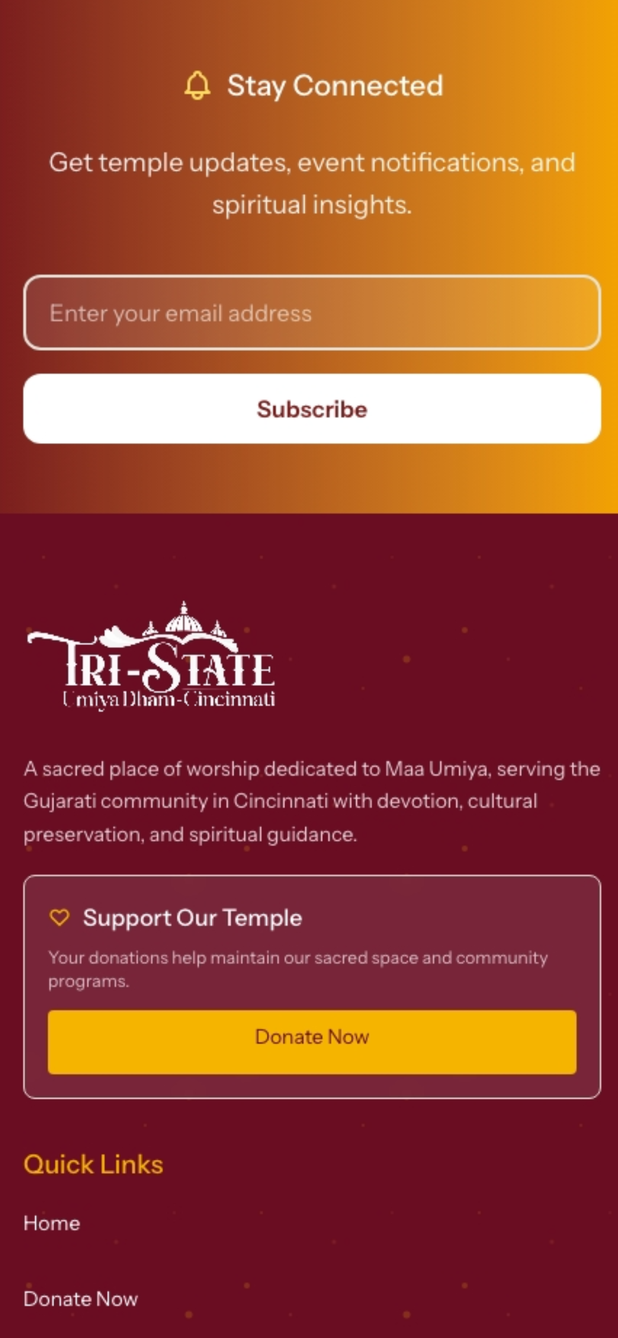 TriState Umiya Dham
