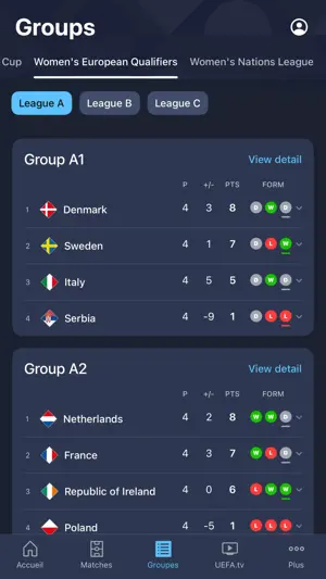 UEFA EURO & Nations League screenshot 5