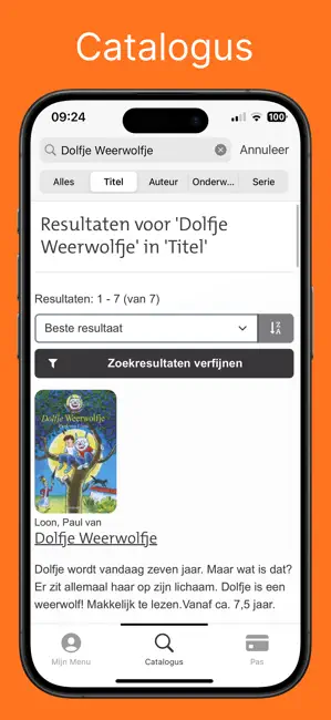 Bibliotheek Wise iPhone screenshot 3