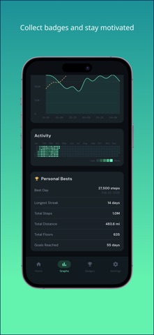 Step Counter Tracker - StepLog Screenshot 4 of 4