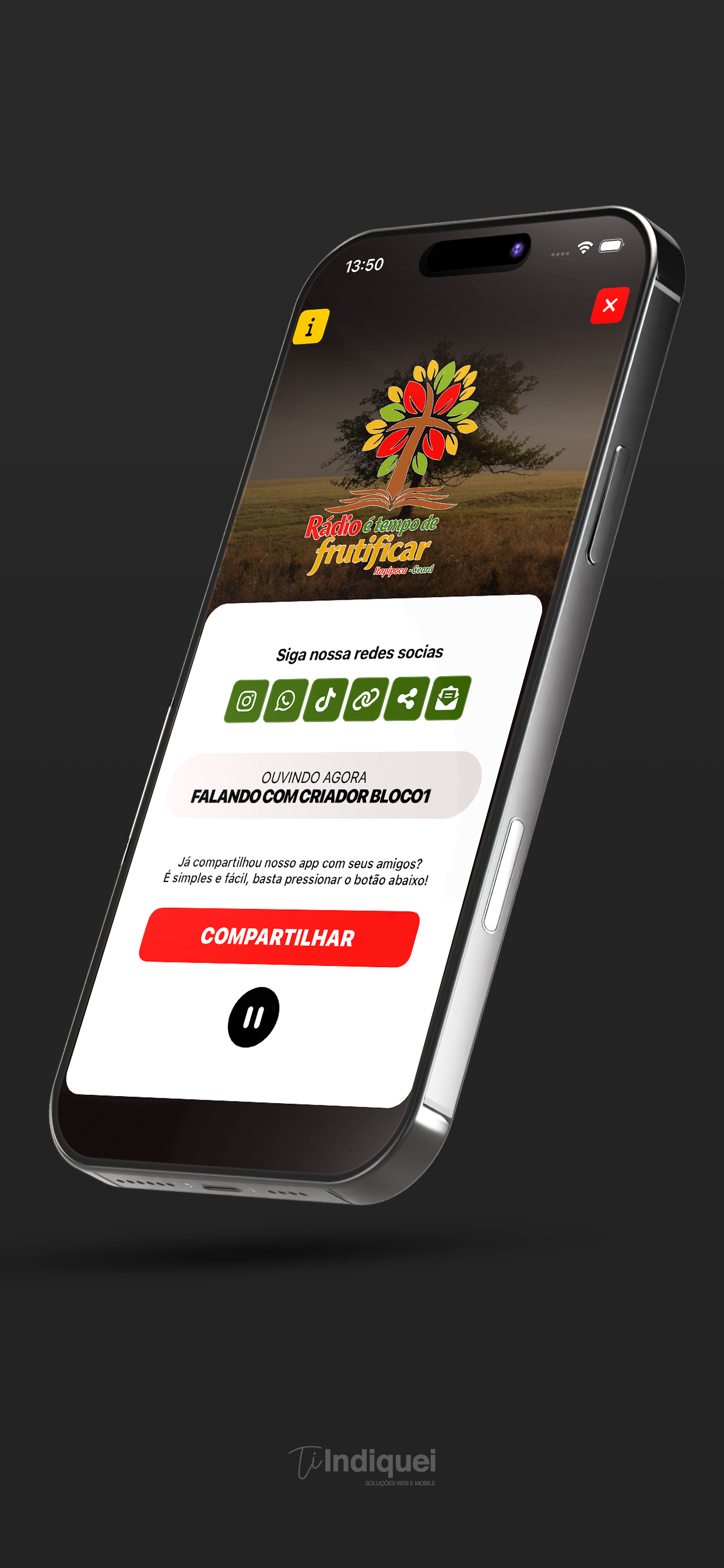 Rádio É Tempo de Frutificar screenshot 3