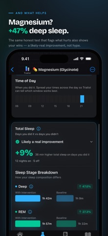 Supplement Tracker — Trialist Screenshot 2 of 7