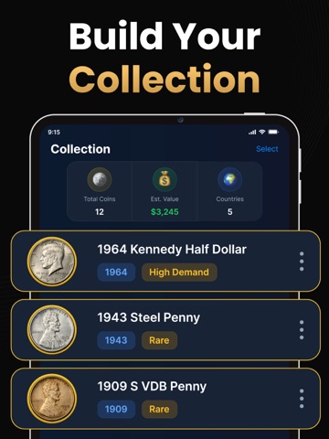 Coin Scanner: Snap & Identify iPad screenshot