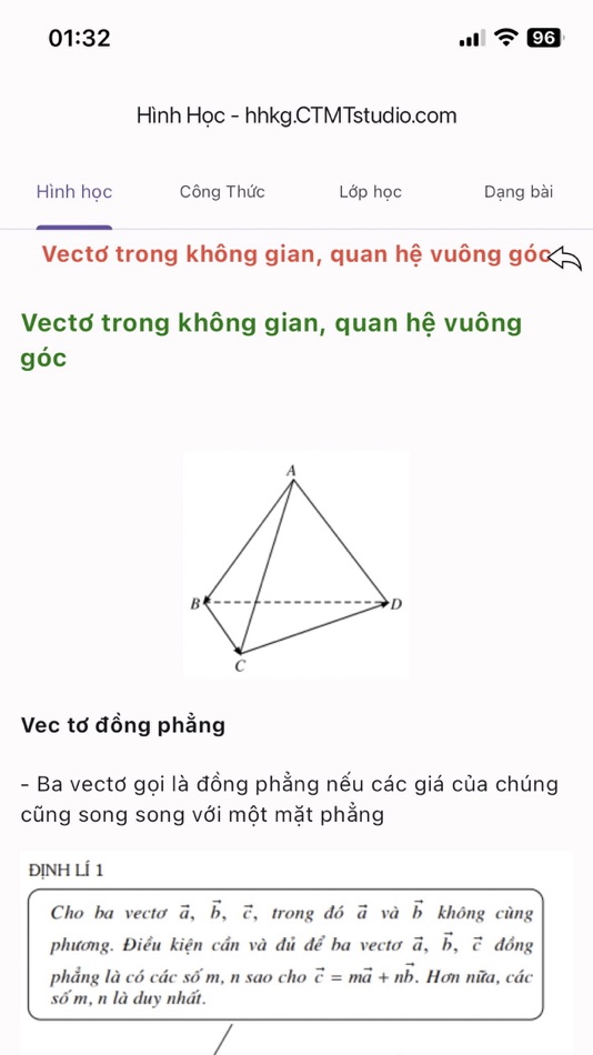 #4. Công Thức Hình Học (iOS) Av: Hoan Nguyen Ngoc