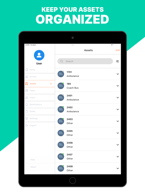 EYERIDE iPad screenshot 3 - Business app