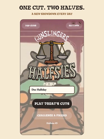 Halfsies! iPad screenshot