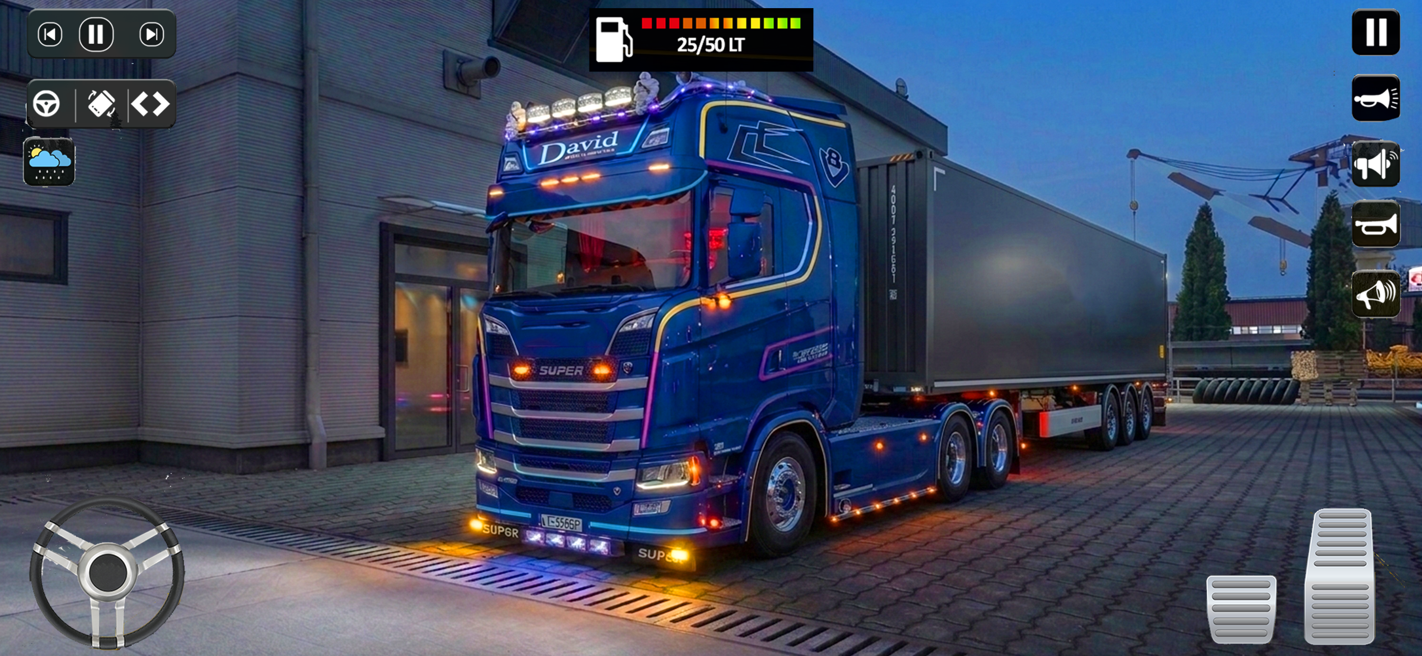 Euro Truck Driving Truck Games screenshot 5