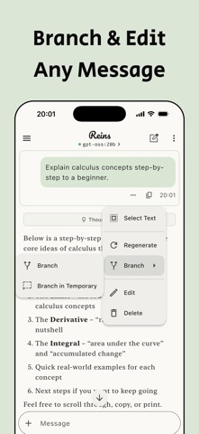 Reins: for Ollama & LM Studio iPhone screenshot 6