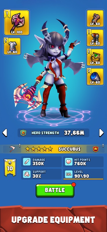 Combat Quest: Idle Dungeon RPG screenshot 4