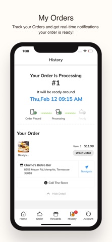 Chamo’s Bistro Bar screenshot